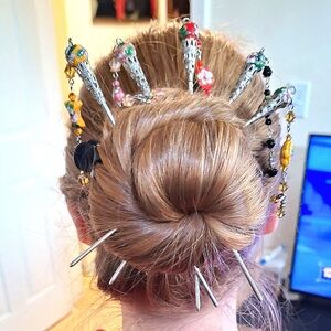 (5) Asian Hair Sticks